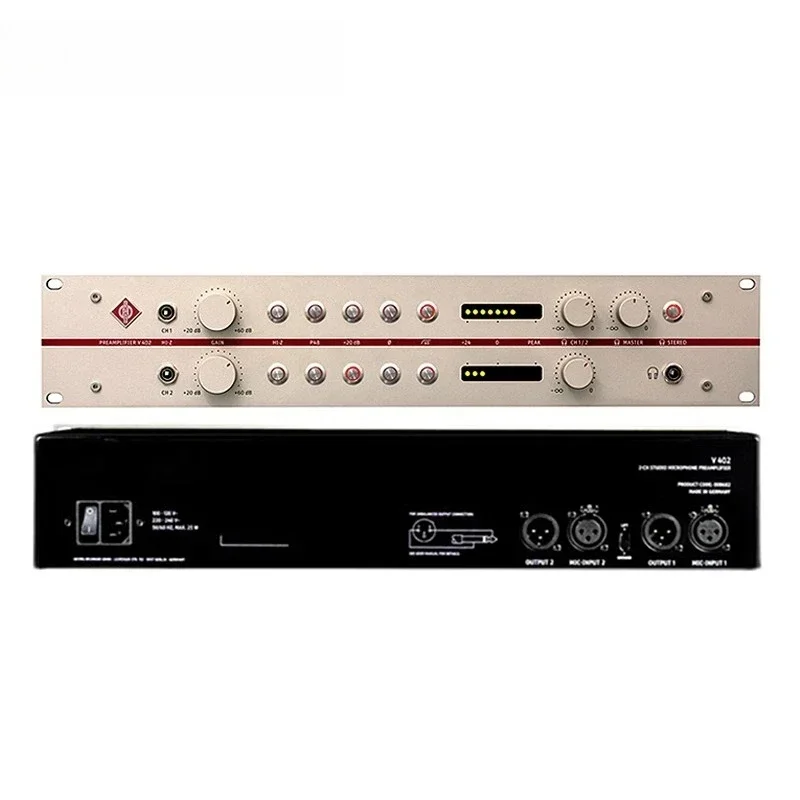 V402 Dual Channel Actuator Condenser Microphone Microphone Preamplifier Import