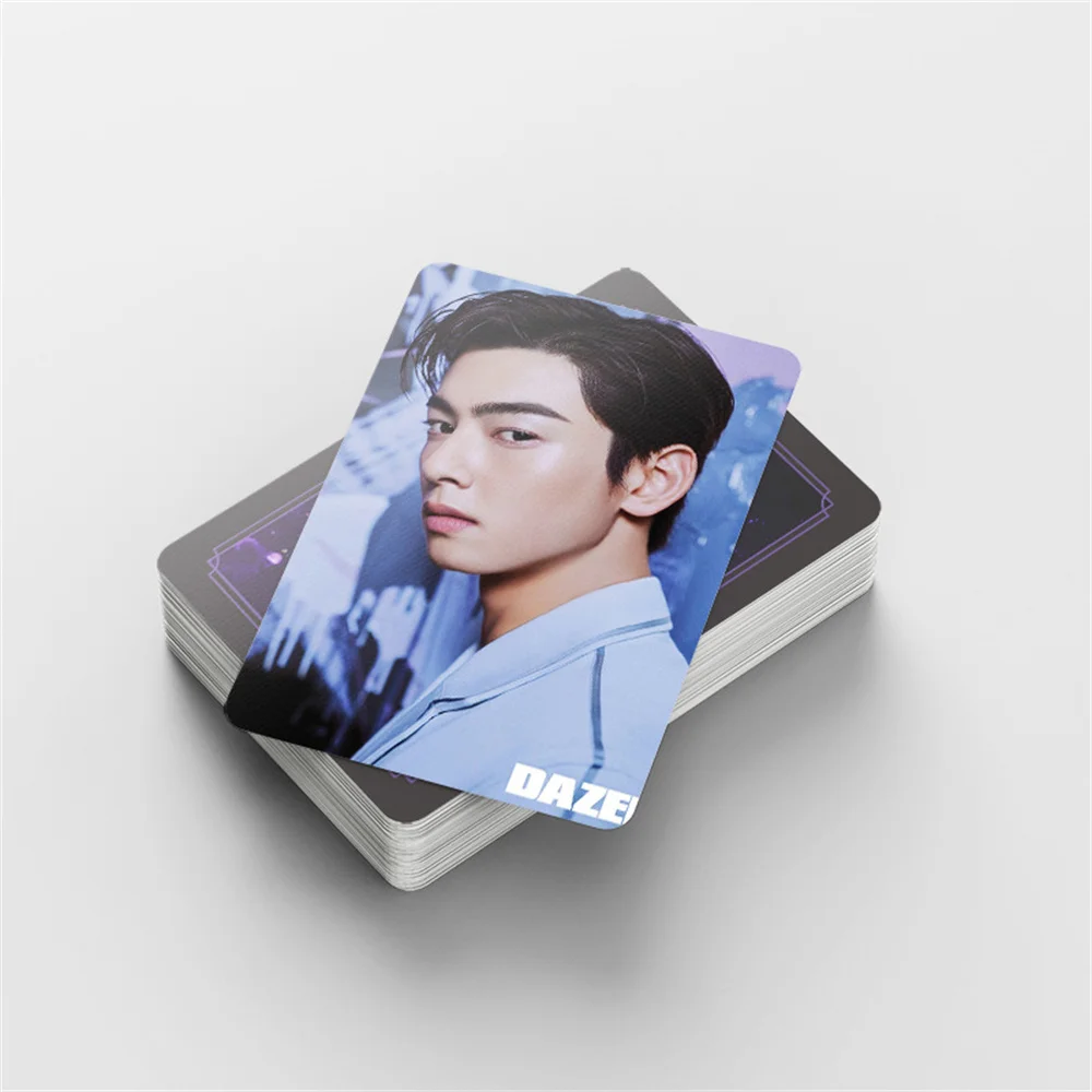 92 ชิ้น/เซ็ตKpop ASTROการพิมพ์สองด้านLOMOการ์ดสติกเกอร์Kim Myoung Joon JIN JIN Cha EunWoo Rockyแฟนของขวัญคอลเลกชัน