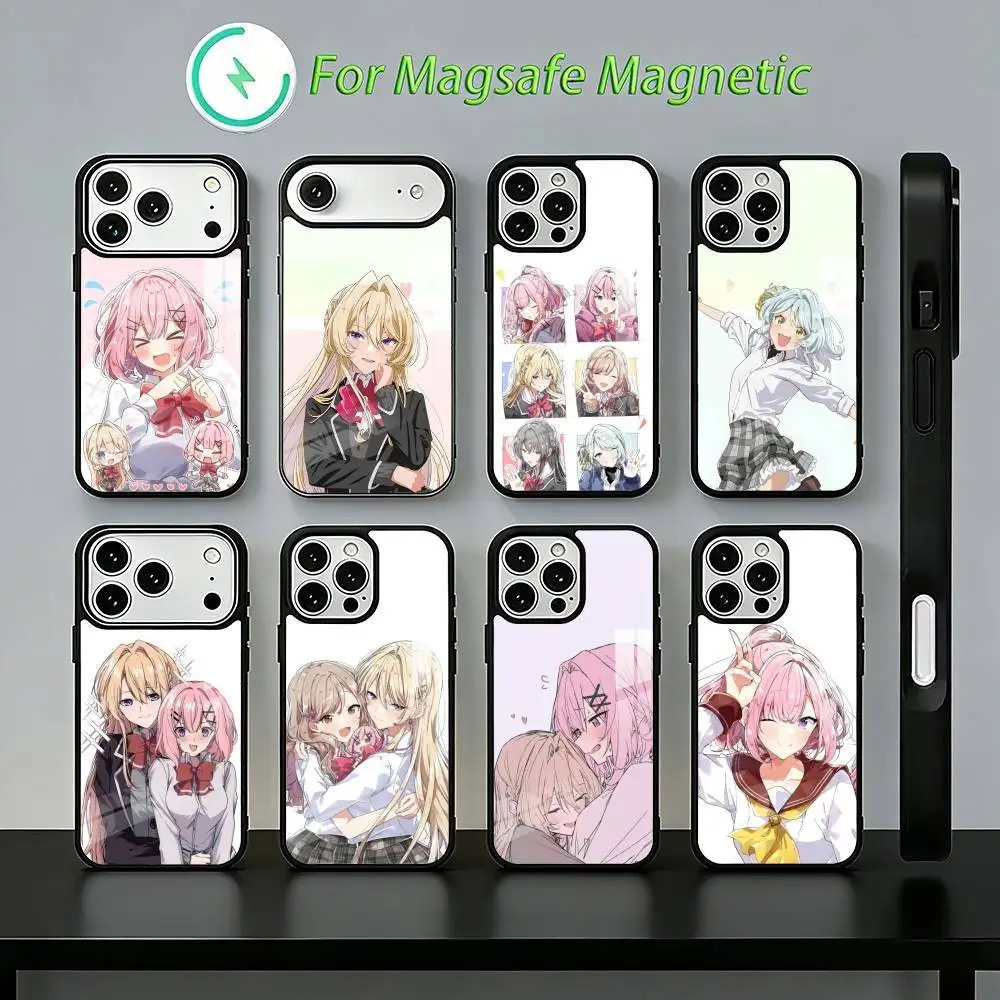 

Watanare Anime Phone Case For iPhone17,16,15,14,13,12,11,Plus,Pro,Max For Magsafe Wireless Charging
