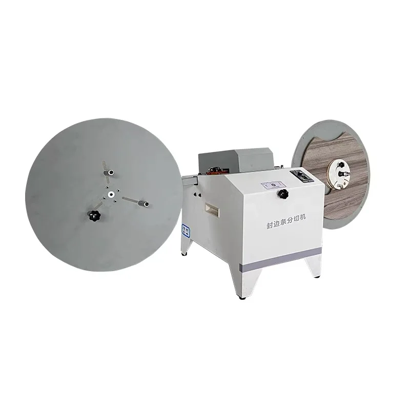 Vertical Motor-Driven Edge Banding Strip Slitting Machine High Efficiency