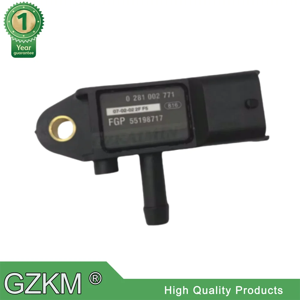 Exhaust Pressure Sensor OEM 0281002771 55198717 FOR S-AAB 9-3 Estate YS3F 1.9 TiD