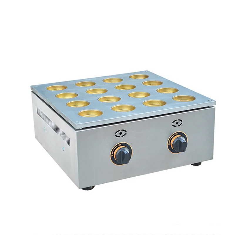 

16 32 hole Gas Taiwan Red Bean Cake Machine Chinese Red Bean Making Machine Snack Machine