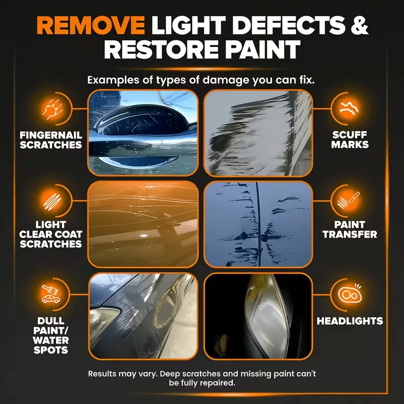 Effective Car Scratch Removal Wax, Repair Minor Scratches & Restore Long-Lasting Gloss