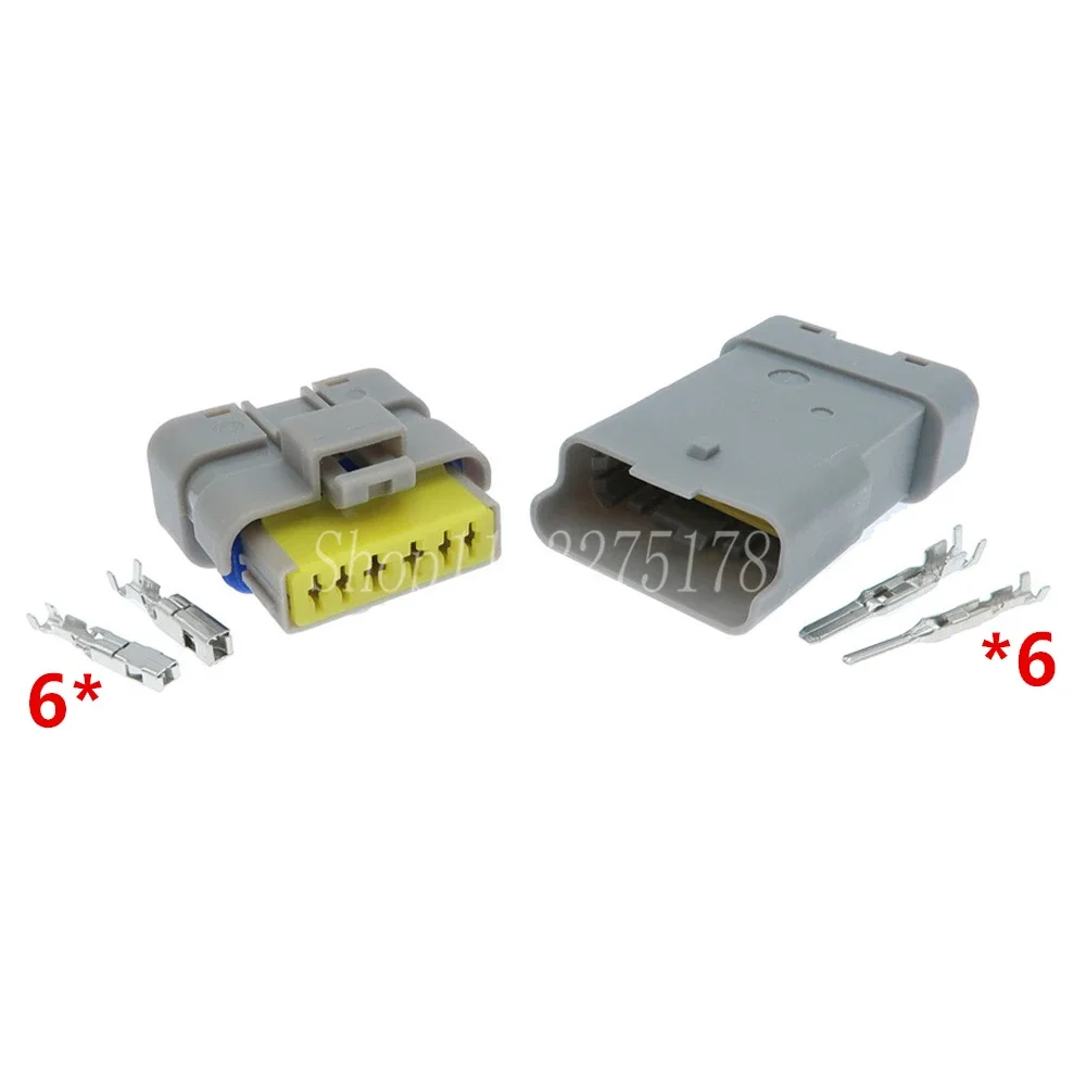 1 Set 6 Pin 211PL069S8049 211PC069S8049 Car Throttle Plug for Peugeot Automobile Waterproof Wire Socket Auto Adapter