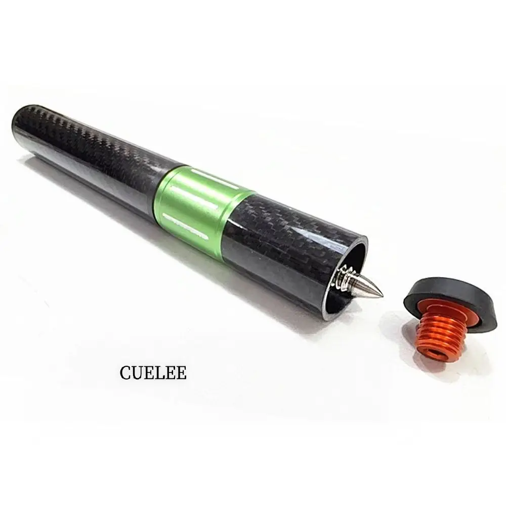 

Adjustable 9 Inch Flexible Carbon Fiber Billiards Pool Cue Extension Extender for Improved Accuracy And Reach