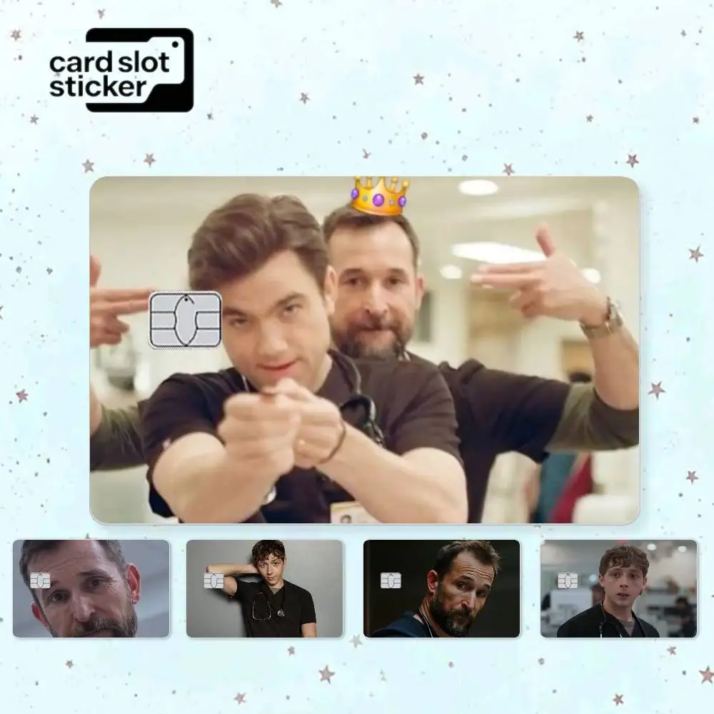 

TV Show Dr. Jack Dr. Robby Credit Card HD Stickers Small Chip Waterproof Sticker Game Card Decal Gift