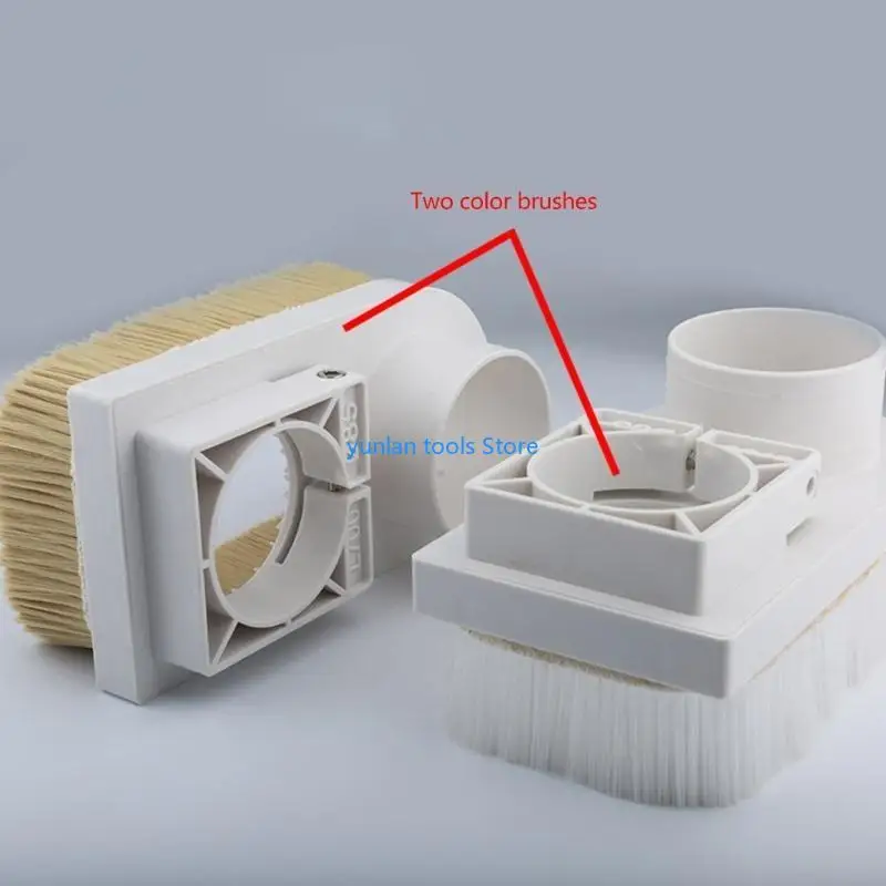 50LB CNC-Engraving Machine Accessories Spindle Brush Dust Proof Brush Vacuum Cleaner