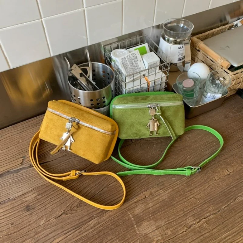 

High-End Luxury Brand Leather Women's Handbag Elegant Crossbody Fine Craftsmanship Trendy Design Vintage Daily Commuter Bag​