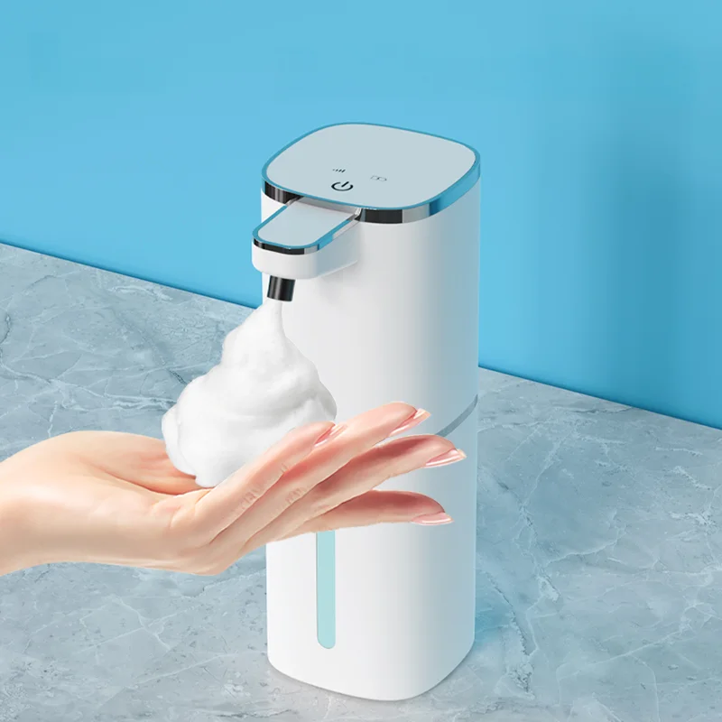 

Automatic Liquid Soap Dispenser 400ML 4 Gear Wall Mount Smart Display Touchless Sensor Foam Dispensers Hand Washer