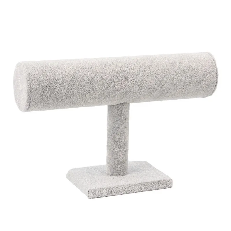 حامل عرض للساعة والسوار بطبقة واحدة من اللباد - منظم مجوهرات للعرض والتخزين #5