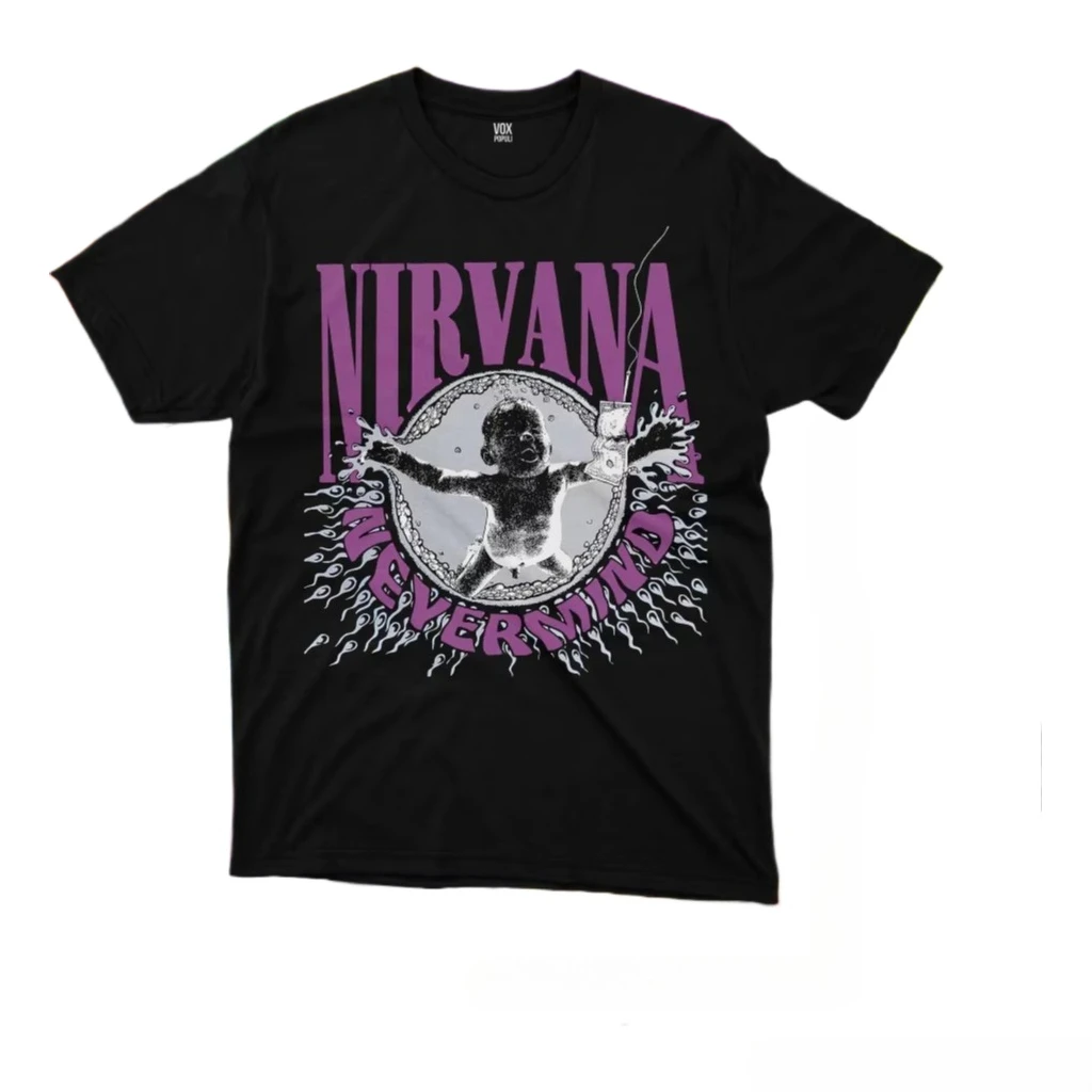 2026 new Fashionable pattern for both men and women O-shaped collar short sleeve loose style streetwear classic retro T-shirt