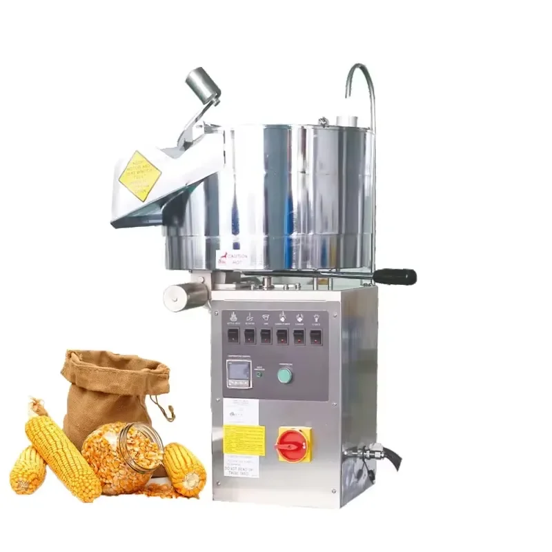 for Automatic Stainless Steel Popcorn Vending Machine 220V High Productivity Lightweight Restaurant Food New Conditions
