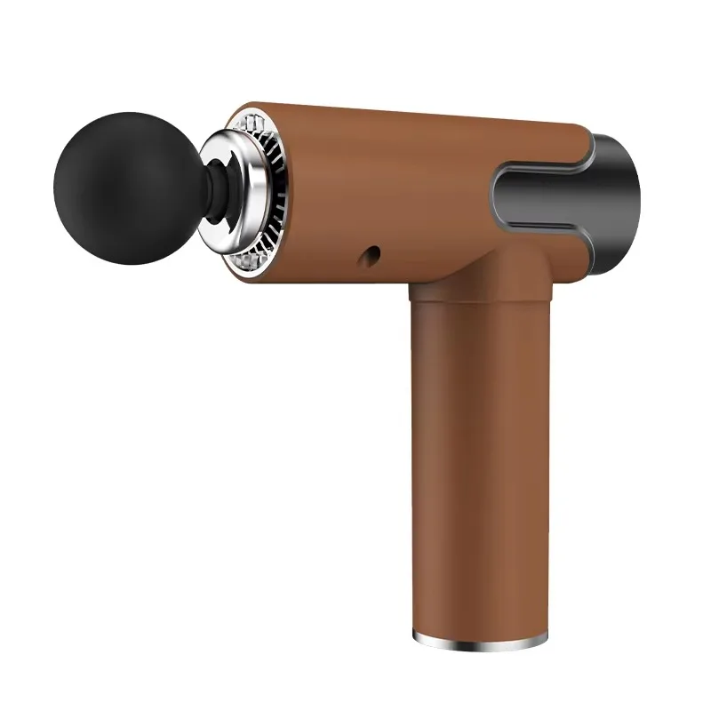 مسدس تدليك ممتاز للاهتزاز والإيقاع لتخفيف الأنسجة العميقة وتجديد شباب الجسم/الرأس مع وظيفة الحرارة #6