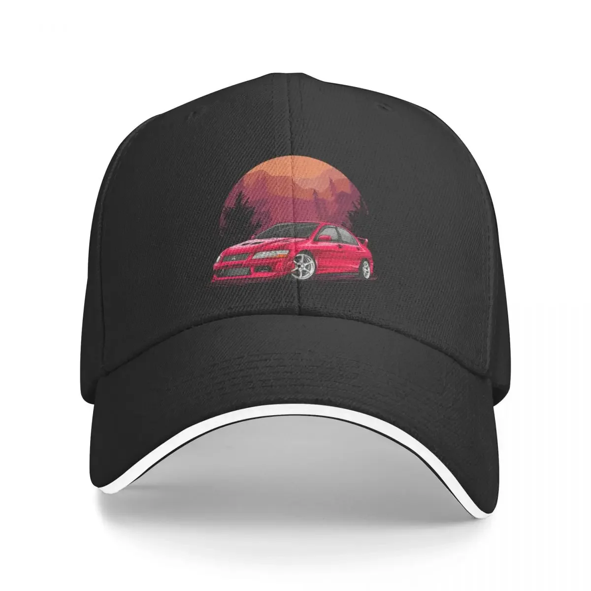 Evolution evo car Baseball Cap Trucker Hat Hat Beach birthday For Women Men's