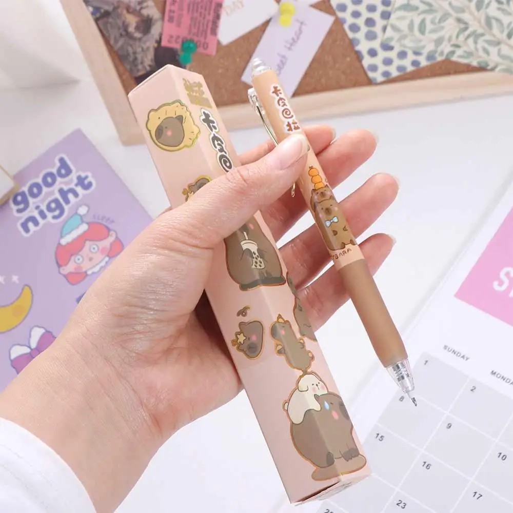 Plüsch Puppe Capybara Plüsch Stift Tasche Capibala Gefüllte Cartoon Capybara Stift Weiche Tier Capibara Plüsch Bleistift Beutel Student Schreiben