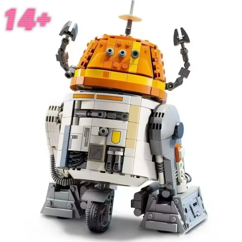 

2026 New Astromech Robot Building Blocks Bricks Assembling Model 75416 1039pcs For Kids Halloween Christmas Birthday Gifts