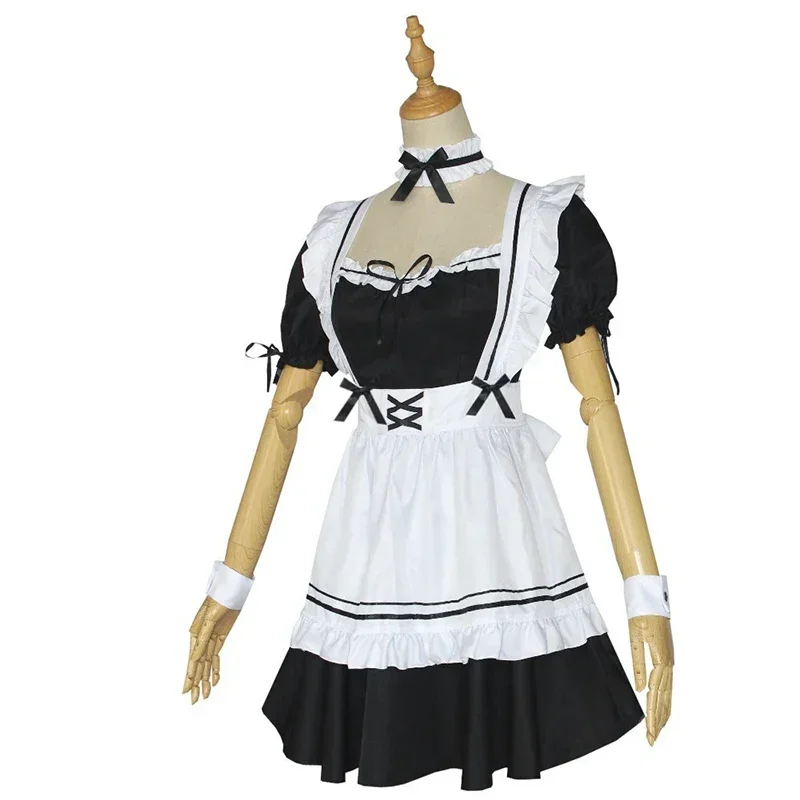 2026Anime Miracle Nikki Cafe Maid Cosplay Dress Halloween Carnival Costume For Woman Size S-3XL view 3