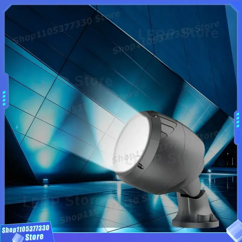 IP65 Waterproof Aluminum LED Flood Light Multi Angle Adjustable Landscape Lighting Warm White Even Illumination 2 Year