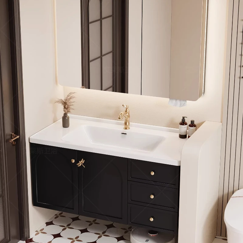 

Vanity Toilet Bathroom Cabinet Partitions Luxury Modern Storage Bathroom Cabinet Organizer Sink Archivadores Home Furniture