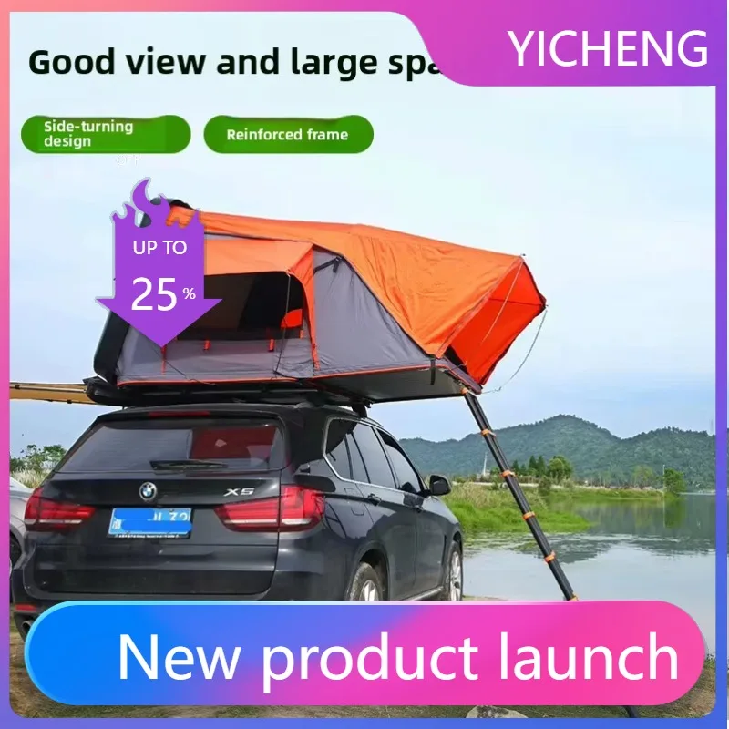 

LYY roof tent, hard shell quick open outdoor camping large space self-driving tour folding bed fully automatic