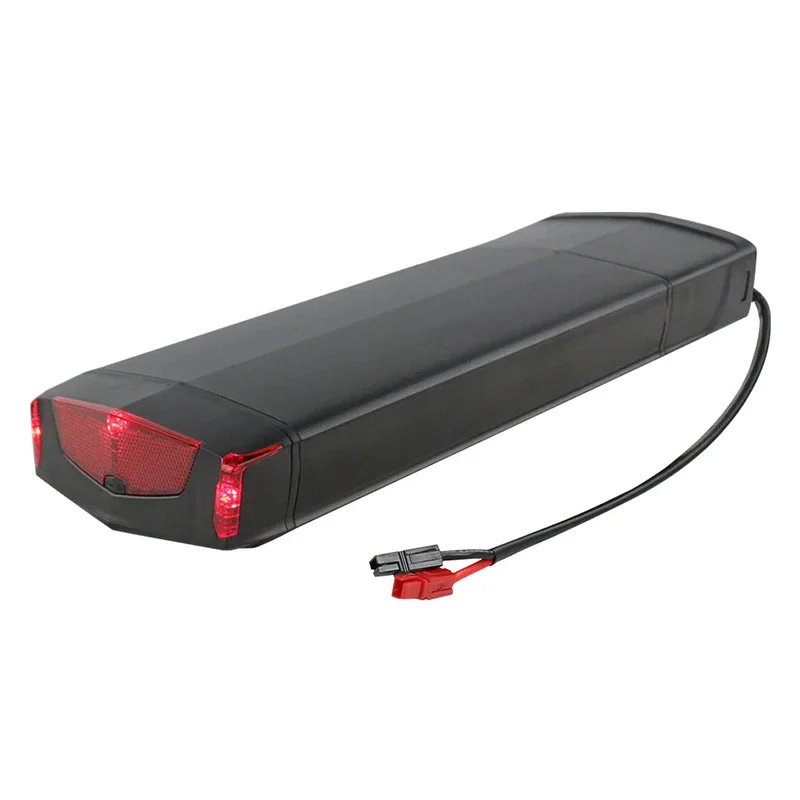 E-Bike-Akku mit Gepäckträger, Lithium, leistungsstarkes Elektrofahrrad, 36V 15Ah 17,5Ah E-Bike-Akku für 250W-1000W Bafang-Motor – Detail 4