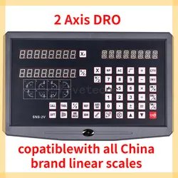 2 Axis Digital Readout Display DRO suits to Sino Easson Ditron Sinpo Linear Scales Encoder