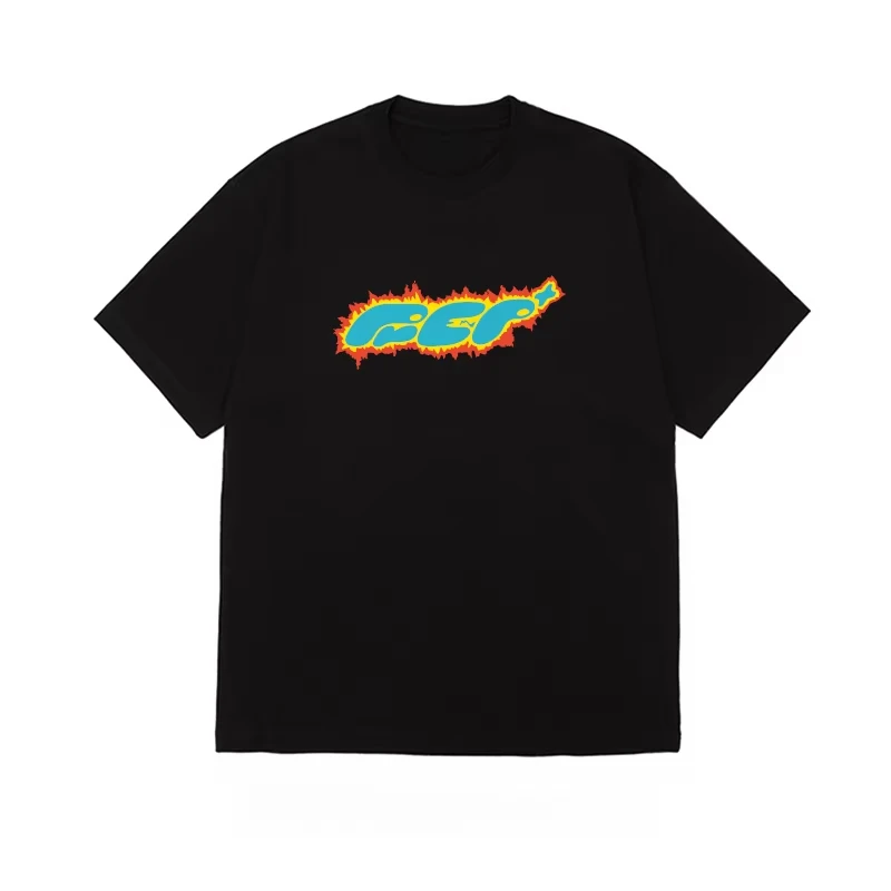 

2025 Summer Frank Ocean PrEP French Sea Short Sleeve T-shirt Men and Women Europe and America Street Rap Hip Hop Trend Tee