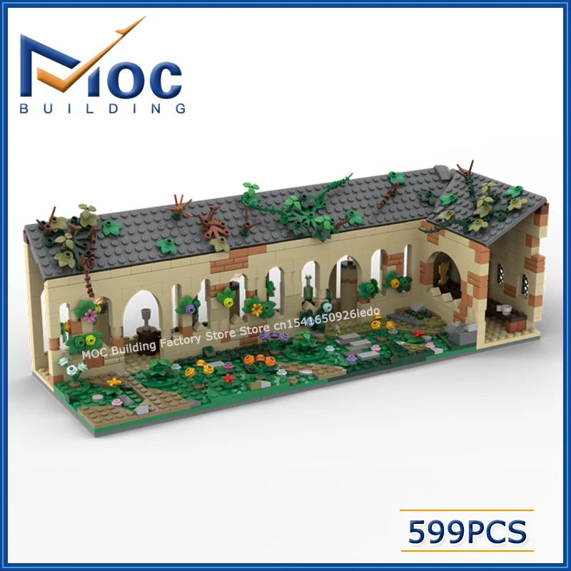 

Конструктор MOC: Классическая серия фильмов — Расширение дворика с трансформацией, модель для самостоятельной сборки, коллекционные кирпичики, игрушки, подарок на Рождество