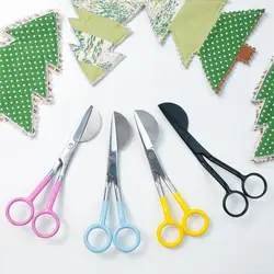 Carpet Trimmer Scissor Sharp Duckbill Applique Blades Scissors Stainless Steel Sewing Embroidery Scissors Cutting Shears