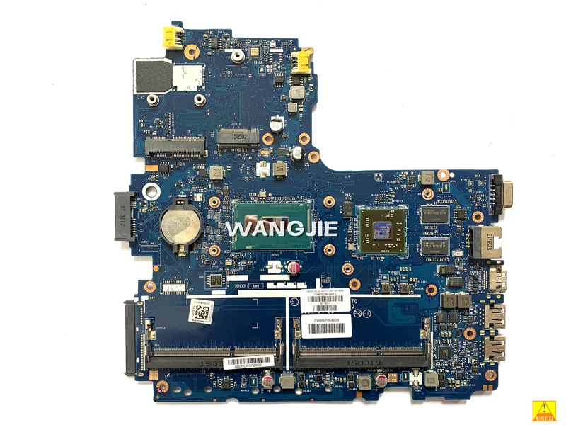 798508-601 798508-501 798508-001 For HP Probook 440 450 G2 LA-B181P Laptop Motherboard SR23W I7-5500U Non-Integrated