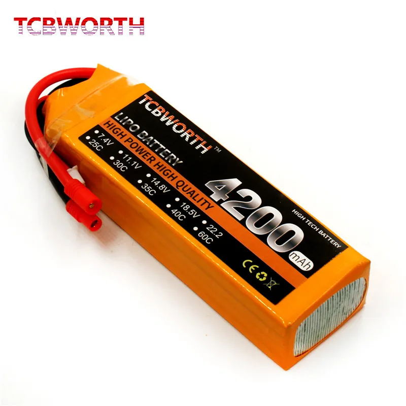 3S RC LiPo แบตเตอรี่ 11.1V 3500 3800 4200 5200 6000mAh RC Drone เครื่องบินเครื่องบินรถ 3S RC แบตเตอรี่ลิเธียม XT60 T Plug