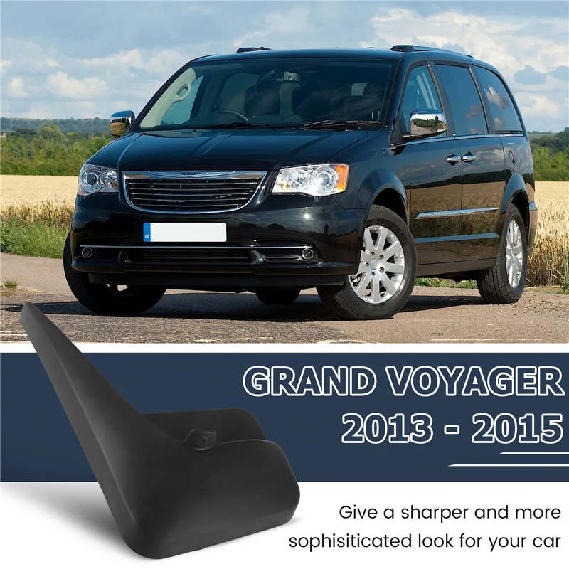 

Plain Car Fender Water Guard Soft Fender Skin For Chrysler Grand Voyager 2013-2015