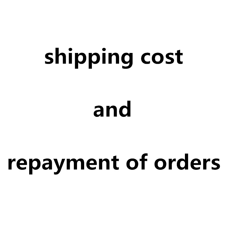 

Used to pay for shipping and to pay the order again