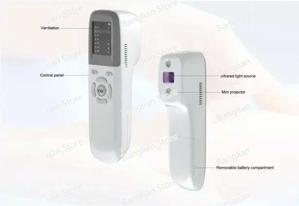 In Stock Vein Finder Qv 600 Medical Device with 12 Colors