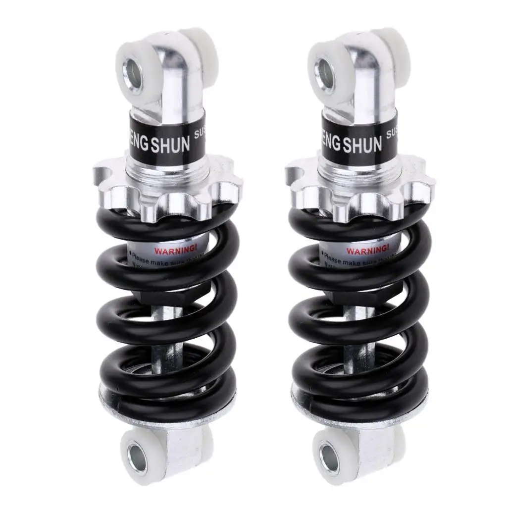 2x Minibike Mechanical Adjustable Shock Absorber Vehicle Parts Universal