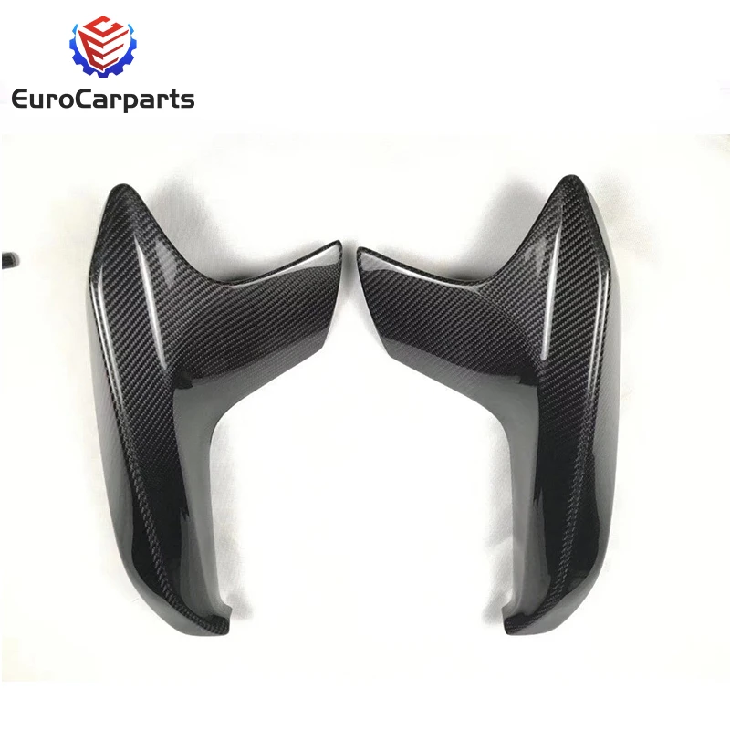 Dry Carbon FIber Car Auto Parts F90 M5 Front Bumper Lips Front Corner Lip F90 MP Style Splitter Car Bumper Lips Carbon 5Series