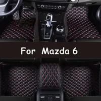 Car Floor Mats For Mazda 6 2006 2007 2008 2009 2010 2011 2012 2013 2014 2015 2016 2017 Auto Foot Pads Interior Accessories