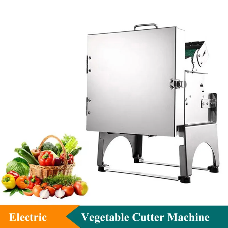 Electric Automatic Potato Slicer Machine 0-40mm Adjustable Stainless Steel Food Cutter Machine Vegetable Shredder Machine