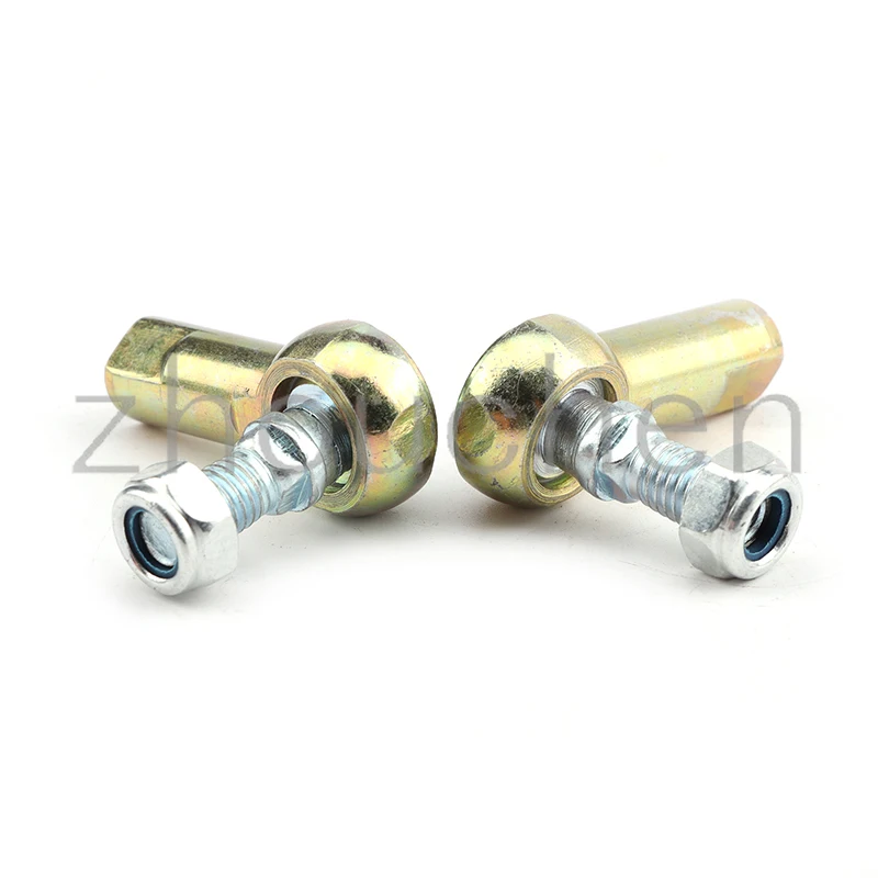 2pcs M8 8MM tie rod ball joint ATV accessories tie rod ball for Quad 4-Wheeler 70 90 110 125 150 200 250cc Go Kart Karting