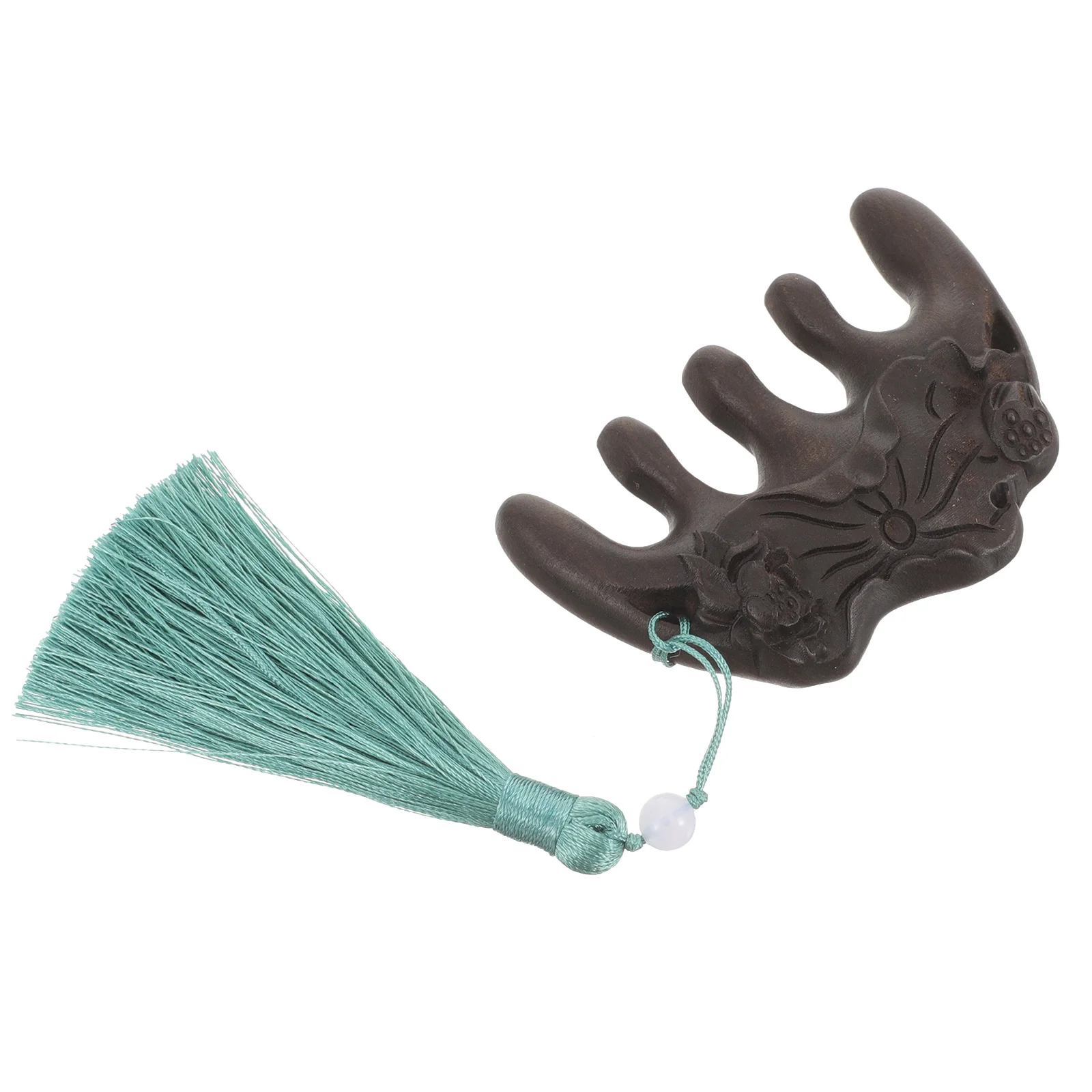 

Lotus Sandalwood Hair Comb Wide Tooth Massage Comb Anti-Static Wooden Scalp Massager Hair Care Tool Wooden Massage Combs,