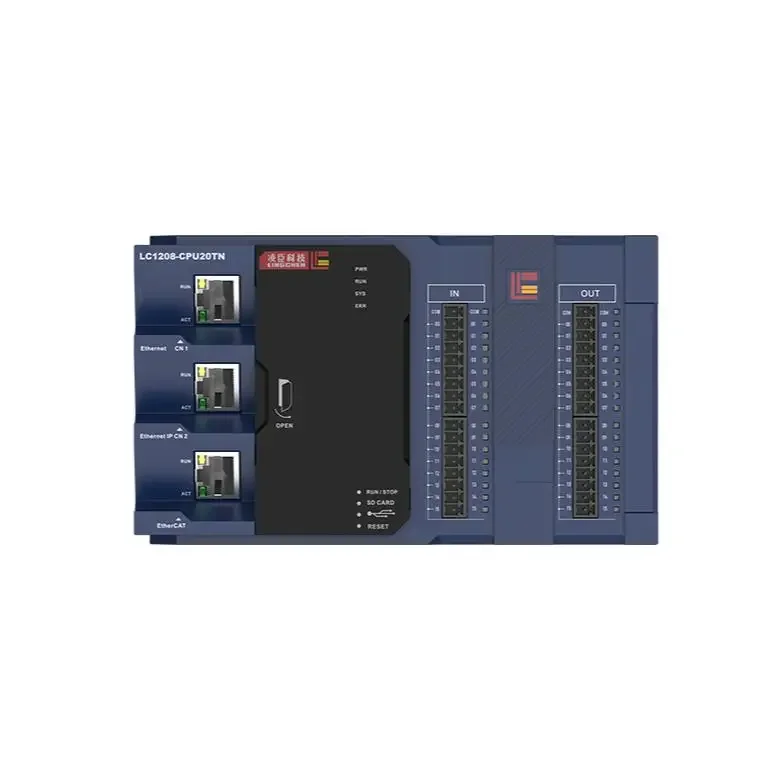 

Factory Price Programmable Logic Controller PLC Automation EtherCAT EtherNet IO Module PLC1204-CPU20TN