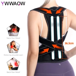 Back Posture Corrector brace Shoulder Support Belt Upper and Lower Back Pain Relief Improve Spine Clavicle Brace Posture Vest