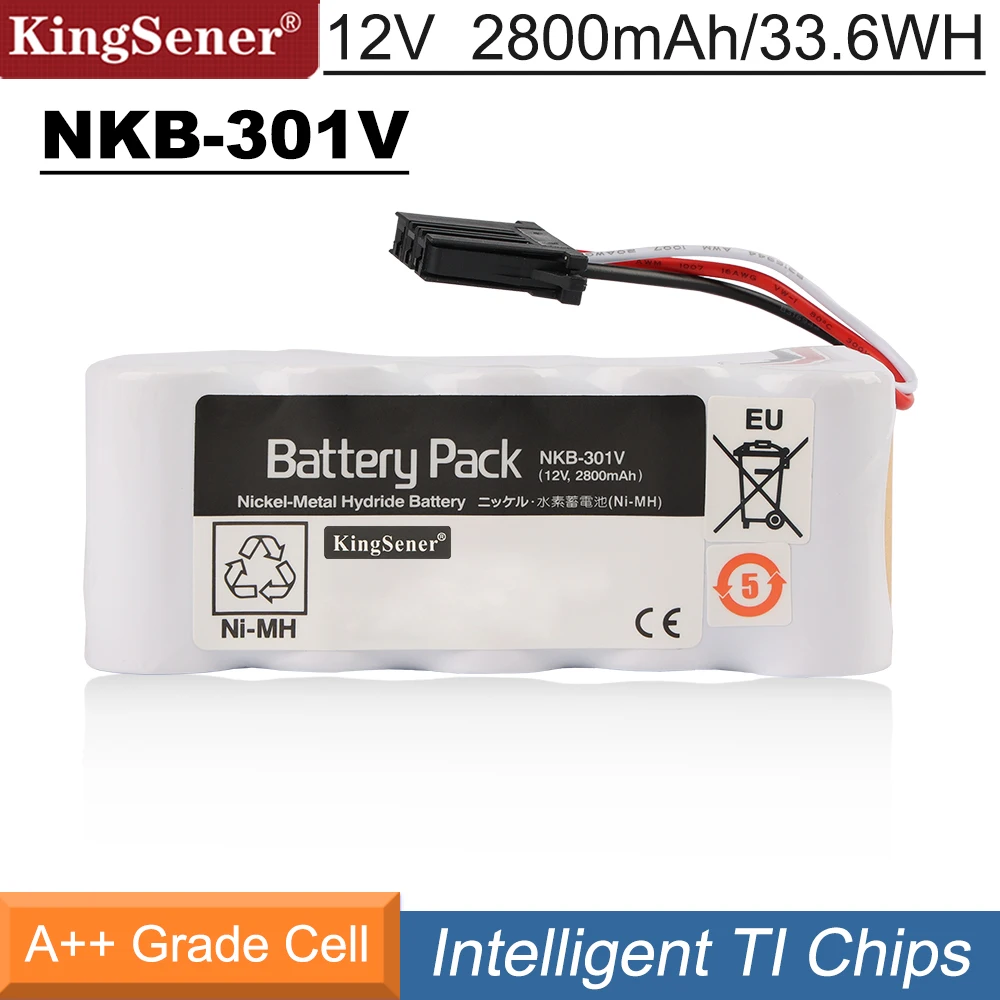 KingSener NKB-301V Battery For NIHON KOHDEN TEC-7721 TEC-7621C TEC-7631C TEC-5500 TEC-5521 TEC-5531 ECG-1350P Defibrillator