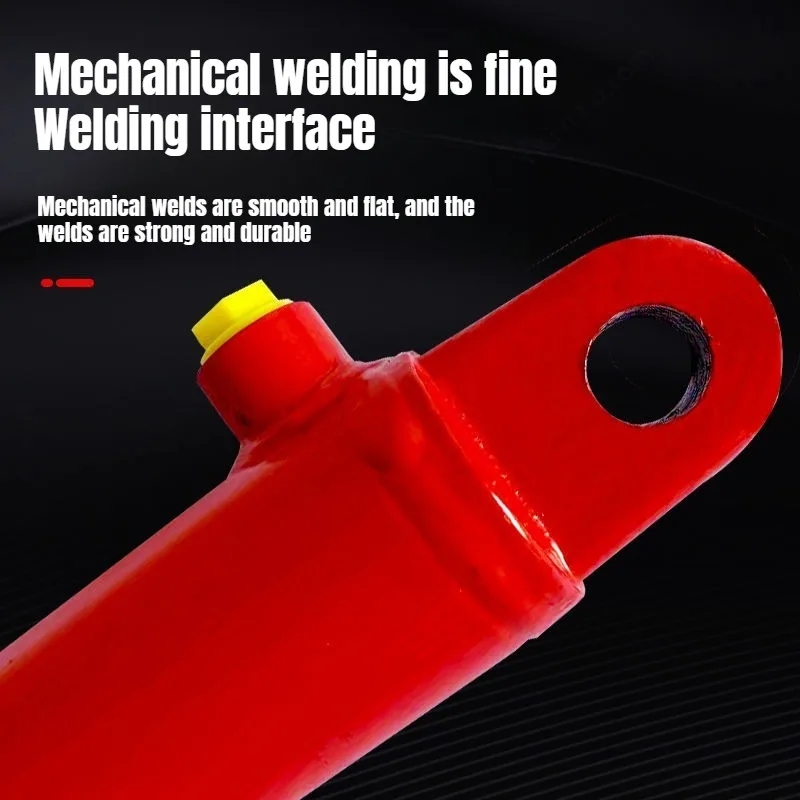 유압 실린더 3톤 50개 소형 양방향 중량물 리프팅 단일 실린더 수동 전동 맞춤 제작 가능