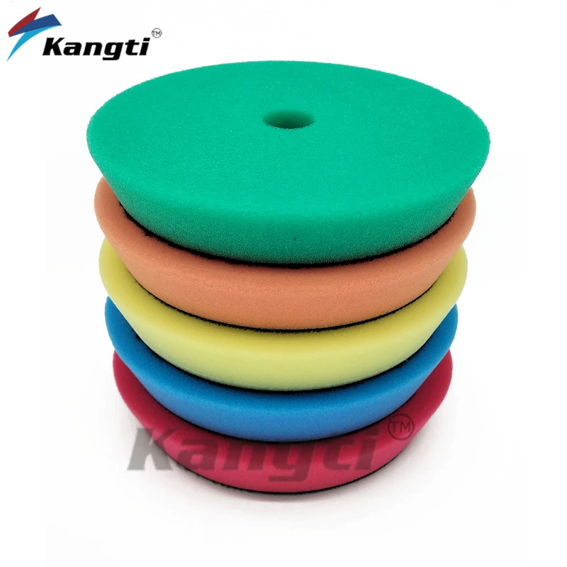 3/5/6inch Car Polishing Pad Kit Set Self-Adhesive Buffing Waxing Sponge Wool Wheel Polishing Pad For Car Polisher Drill