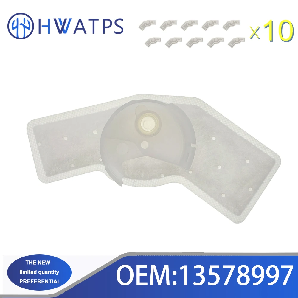 1/5/10PCS New Fuel Pump Strainer Mesh Filter Case 13578997 For Chevrolet Spark M300 Ravon R2 1.0 1.2 Diameter 11mm 13578996