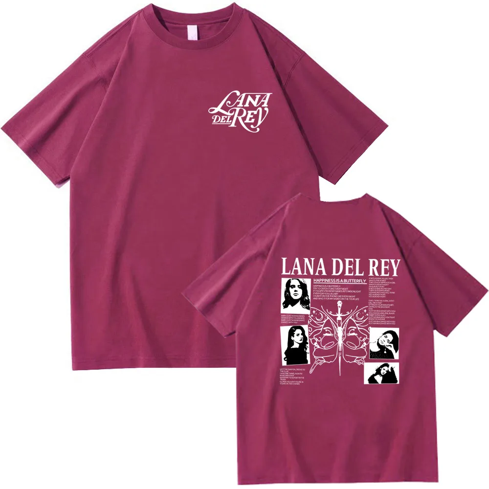 New Lana Del Rey Graphic T Shirt Cotton Short Sleeve Tee Shirt Aesthetic Streetwear Vintage Unisex T-Shirt I Am Kenough T Shirt