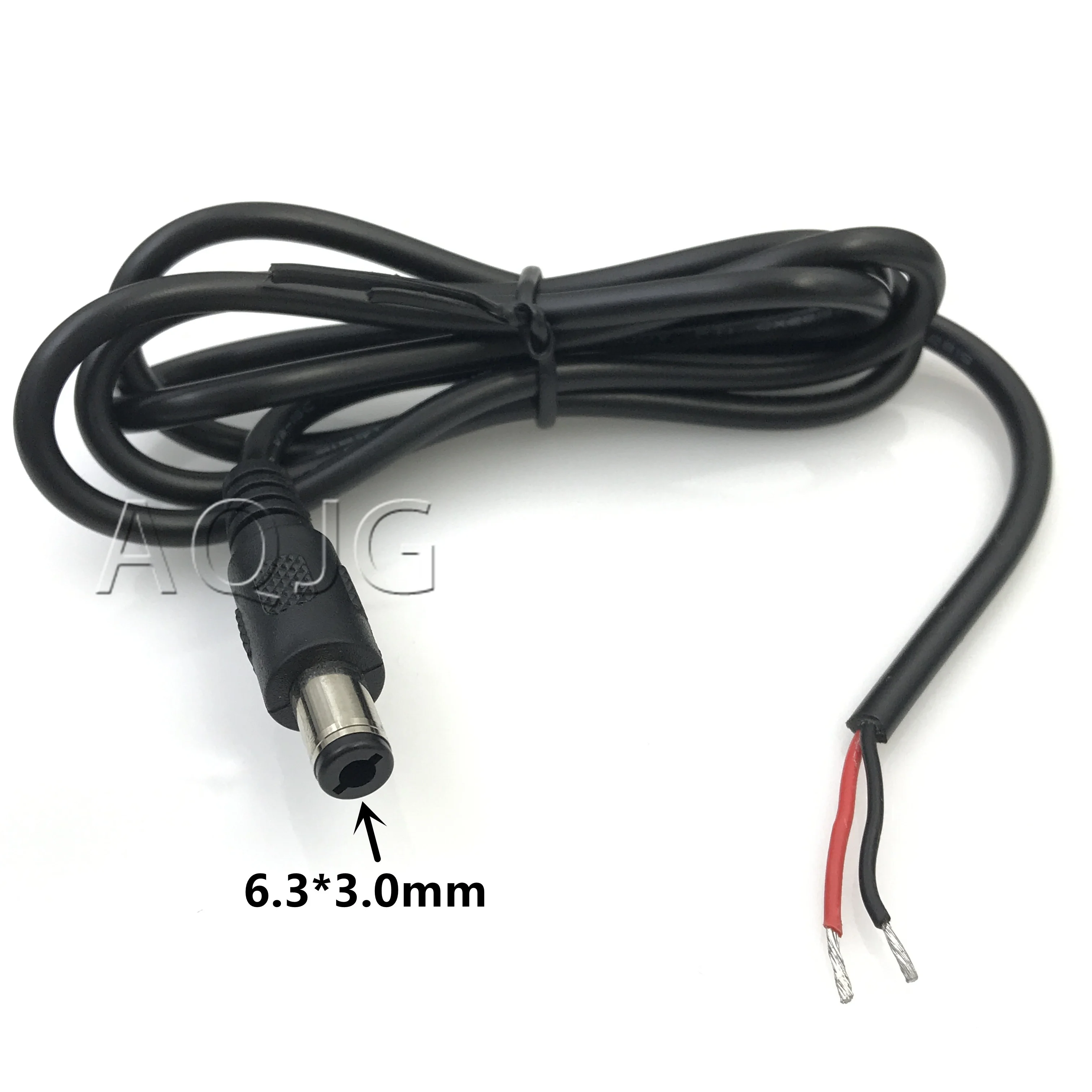 DC 6.3*3.0mm 6.3x3.0mm wtyk męski ładowarka kabel zasilający przewód zasilający do laptopa Toshiba X5QC Adapter
