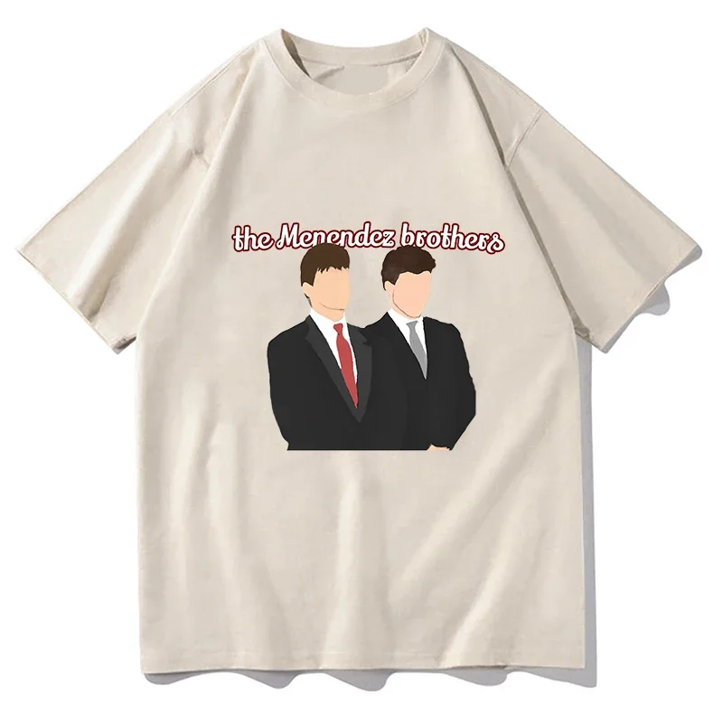 Nicholas Chavez Menendez Brothers T-Shirt Unisex Fashion Casual TShirts Fans Gift Harajuku Unisex O-neck Shirt Short Sleeve Tops