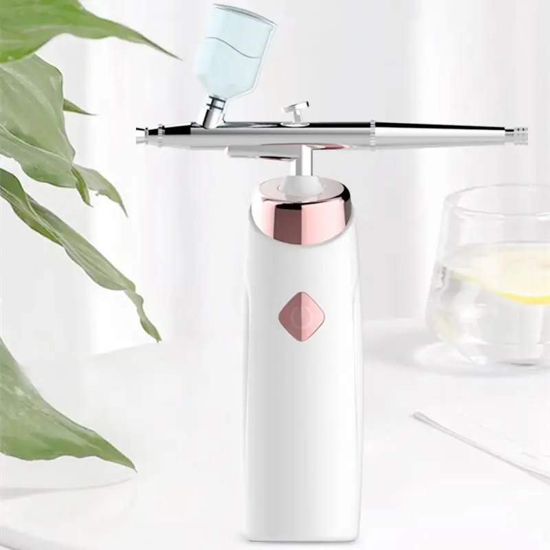 Homeuse Skin Deep Moisturizing Jet Peel Beauty Face Sprayer Portable Handheld Injection Nano Facial Water Oxygen Spray Gun